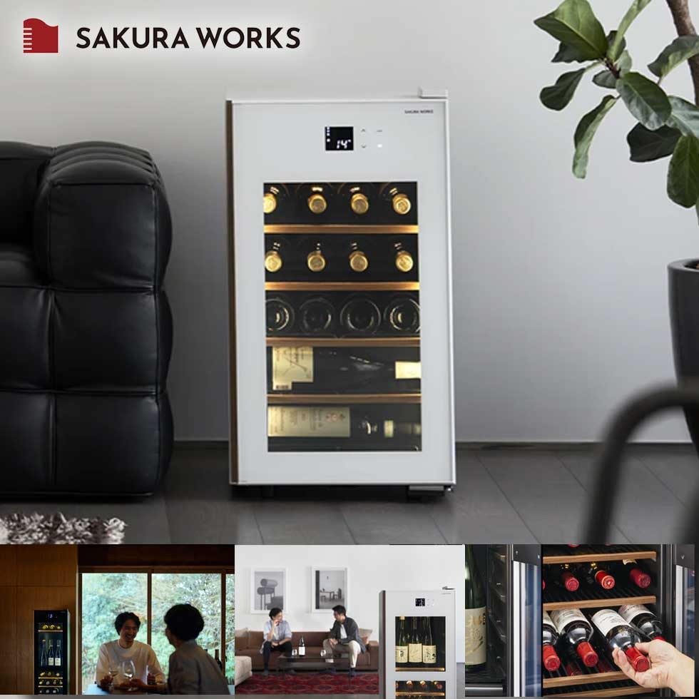 楽天市場】さくら製作所 ワインセラー SAKURA WORKS 氷温 M5