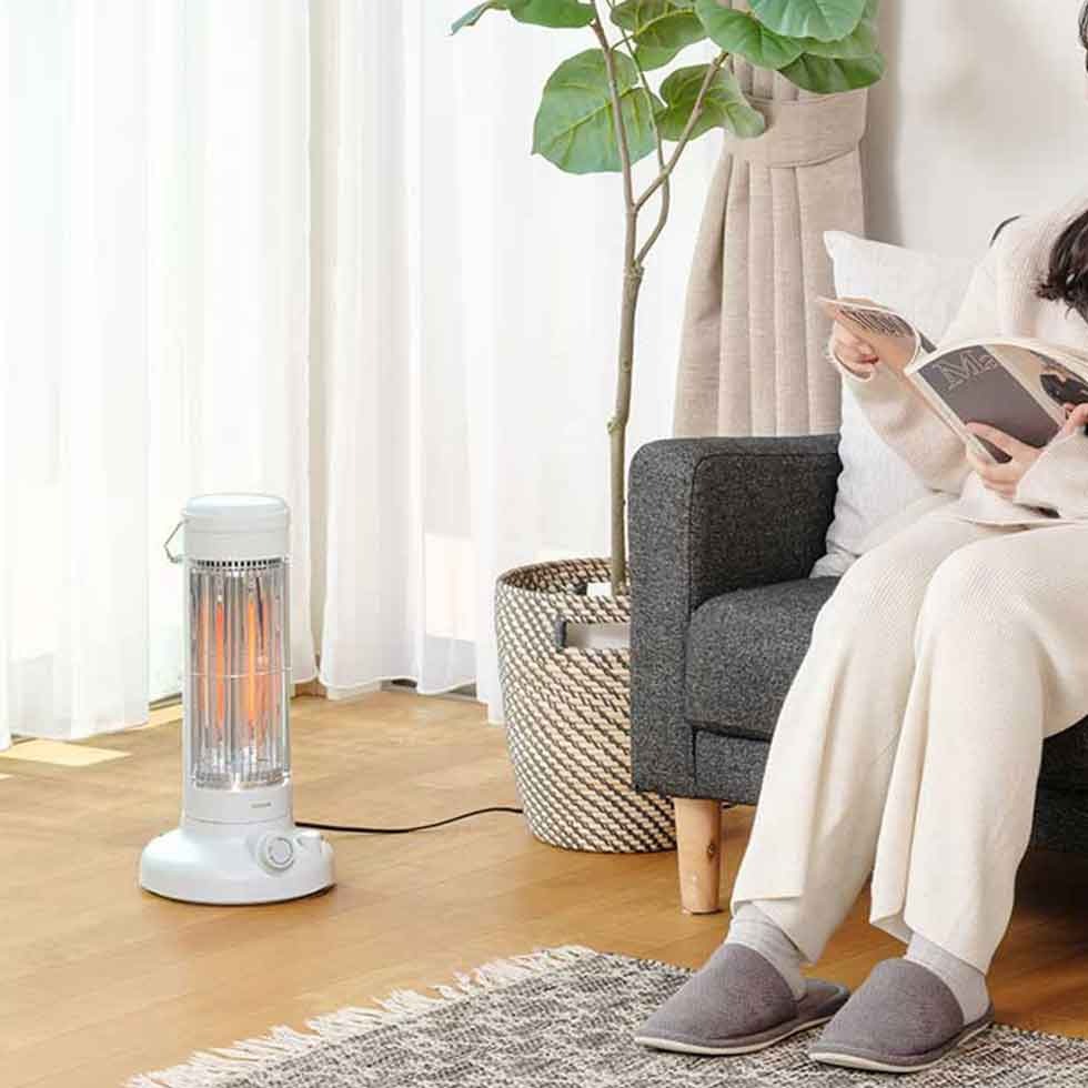 楽天市場】【冬物処分セール】WEB限定 コイズミ レトロ電気ストーブ