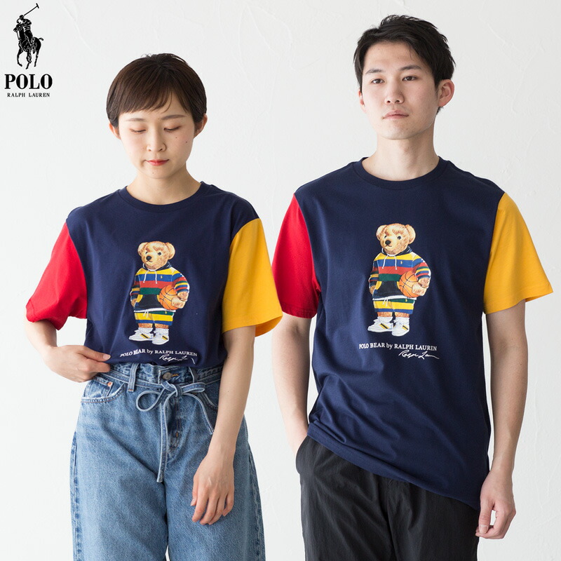 楽天市場】ポロベア カラーブロック Tシャツ POLO RalphLauren ポロ