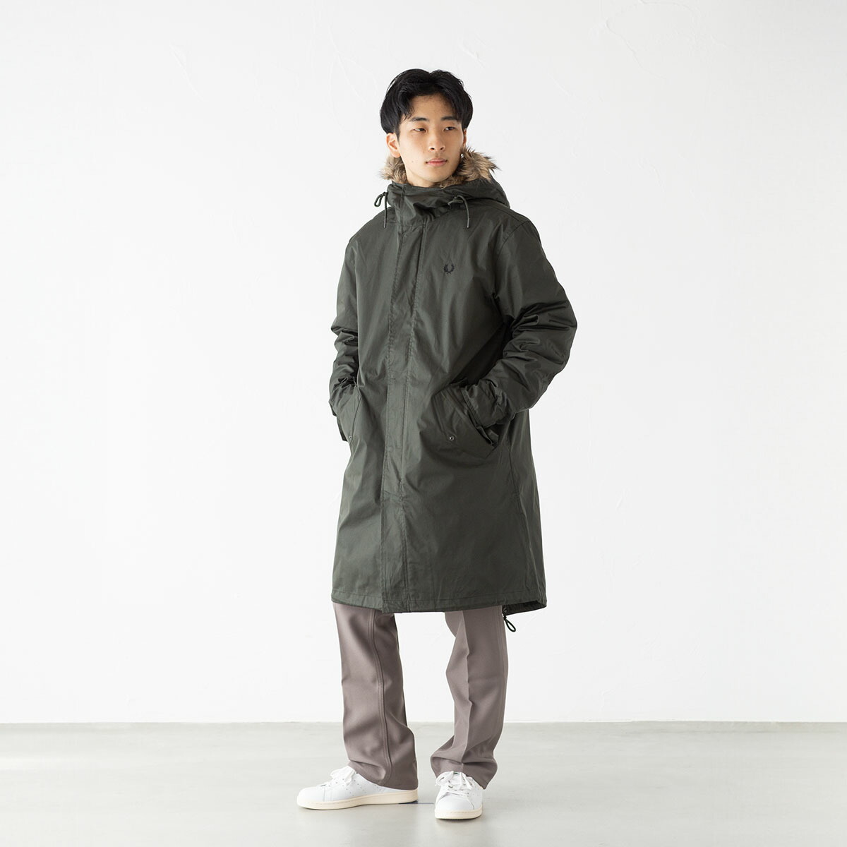 楽天市場】フレッドペリー FRED PERRY モッズコート ジップイン