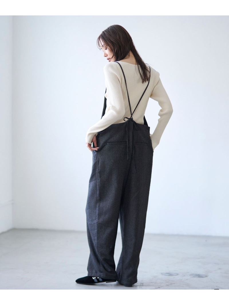 楽天市場】【SALE／55%OFF】ネップツイードオールインワン RONEL