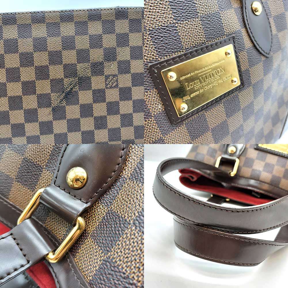 楽天市場】ルイヴィトン ハムステッドPM ハンドバッグ トート ダミエ