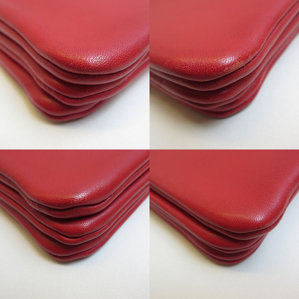 楽天市場】セリーヌ トリオ スモール レッド 赤 ショルダーバッグ