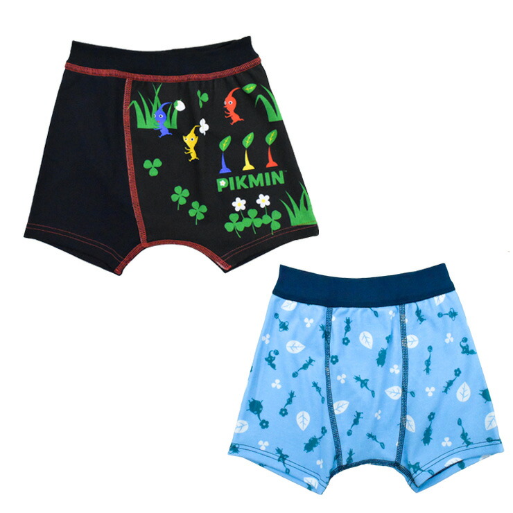 楽天市場】ボクサーブリーフ ピクミン 2枚組 35635 35636 前とじ