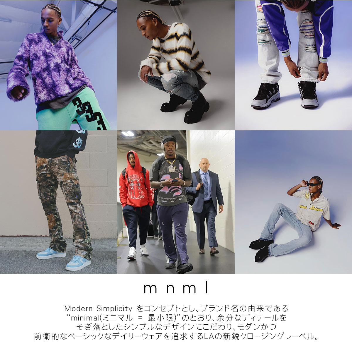 楽天市場】mnml ミニマル X165 PAISLEY STRETCH DENIM BLACK