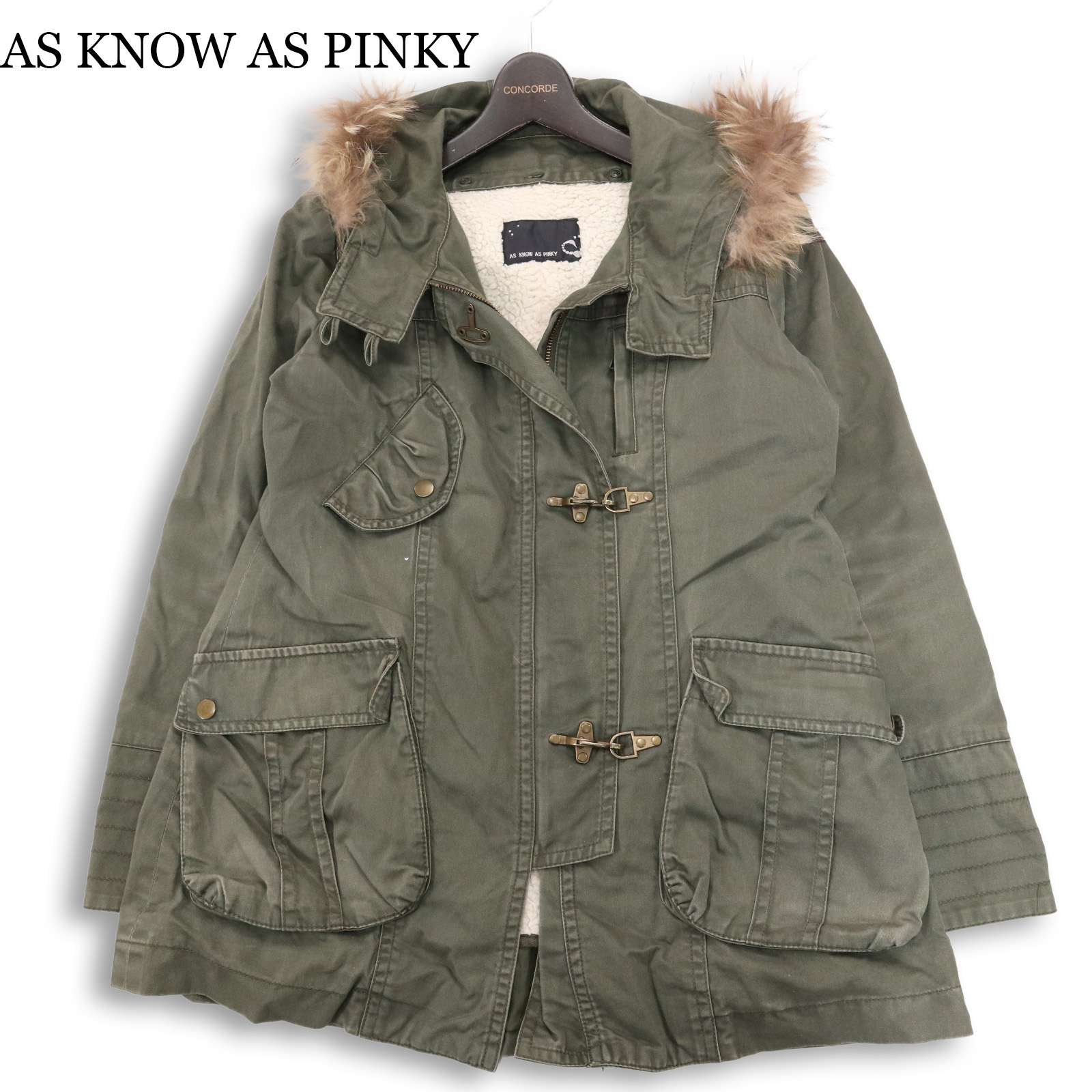 楽天市場】as know as de base モッズコートの通販