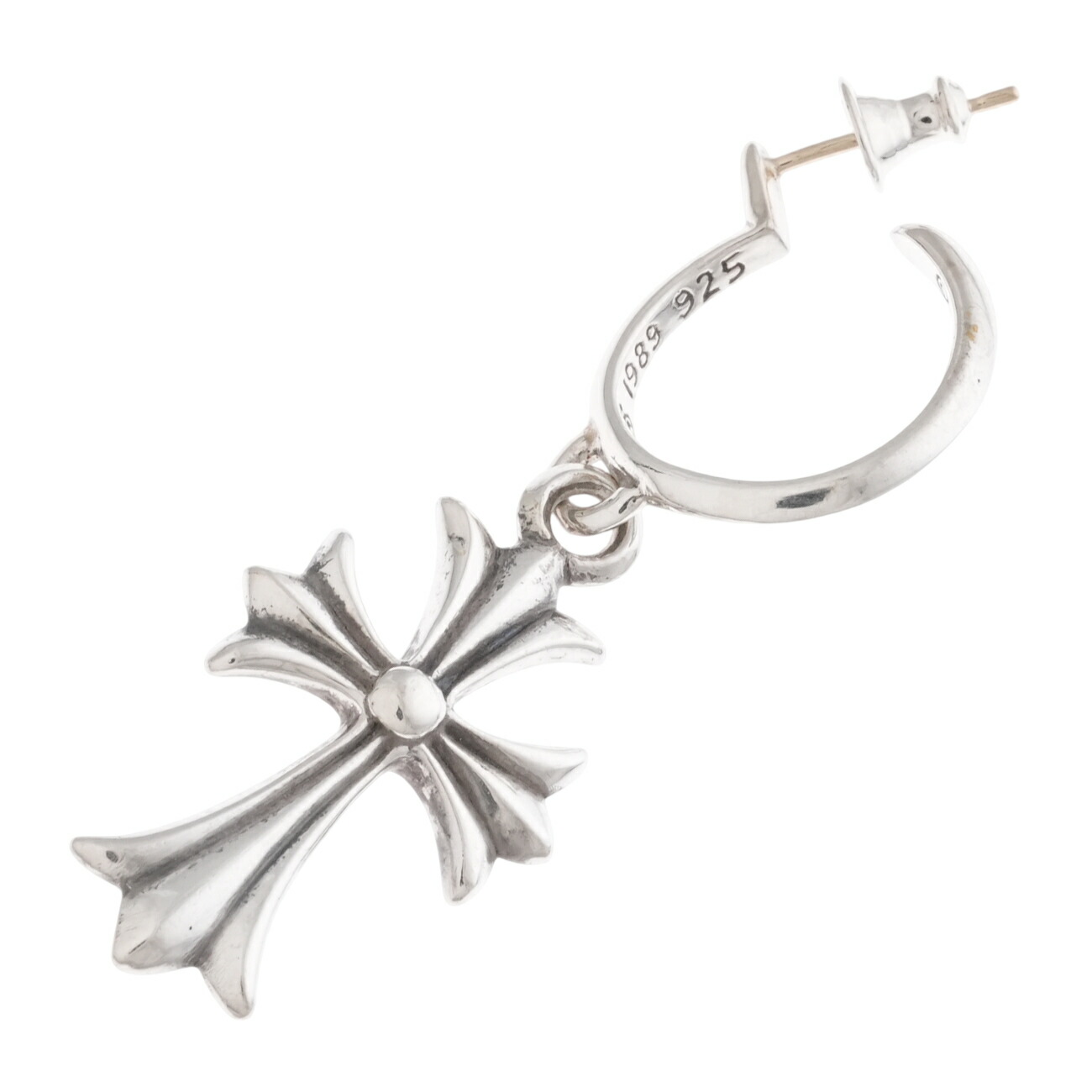 楽天市場】クロムハーツ CHROME HEARTS タイニーCHクロスフープ TINY