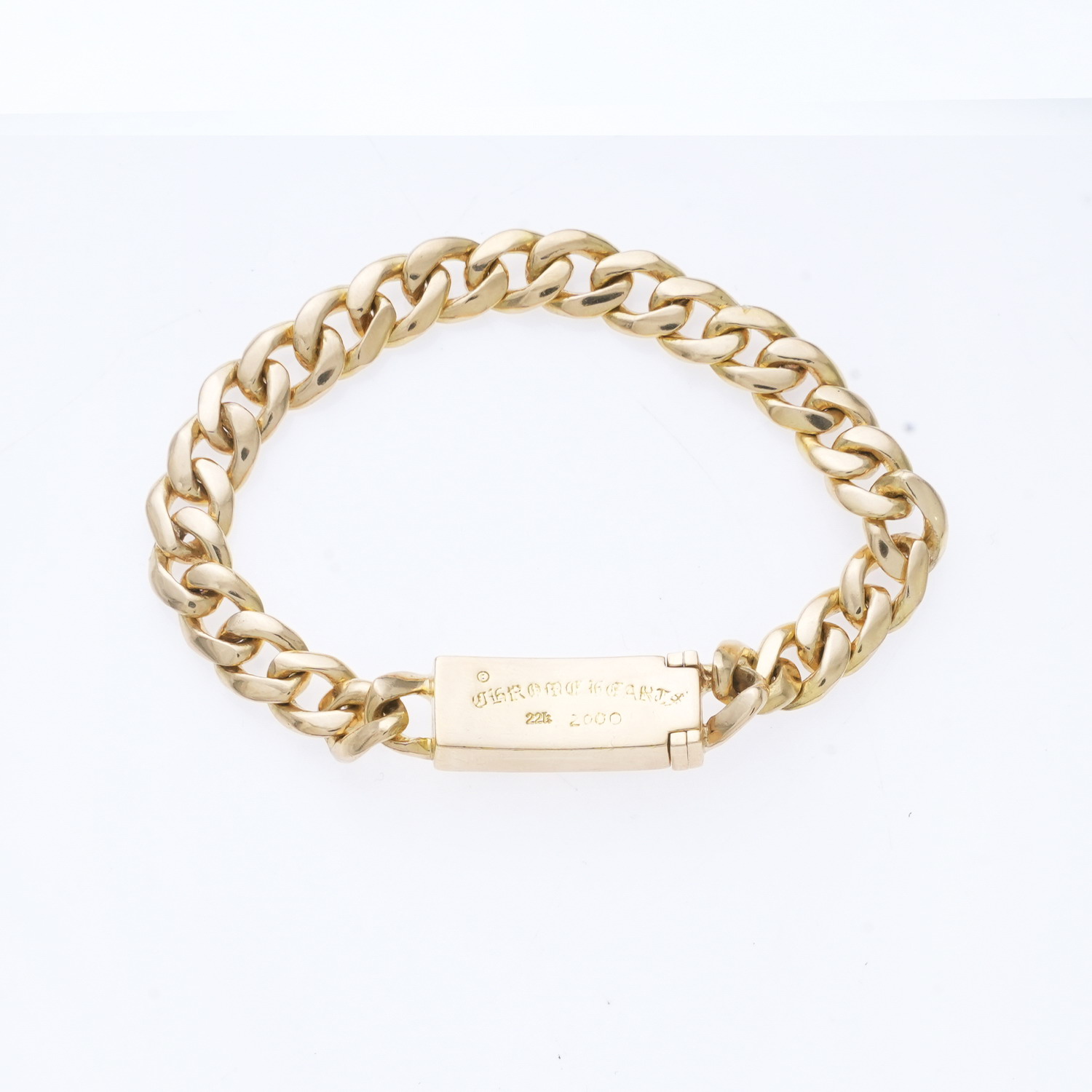 楽天市場】クロムハーツCHROME HEARTS 22K ID MINI CHX DIA/ミニID CHX