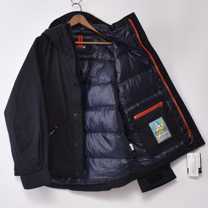 楽天市場】WILDTHINGS / MAKALU JACKET (WT24117SK) / BLACKワイルド