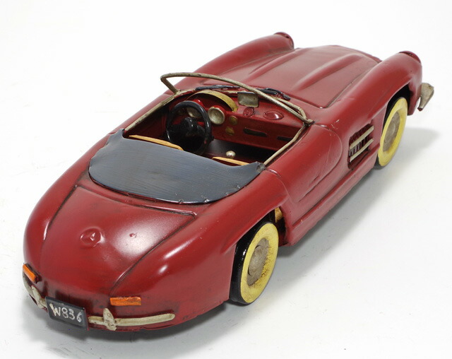 楽天市場】ブリキ おもちゃ MBZ-SL RED（ベンツSL）L25cm ブリキの