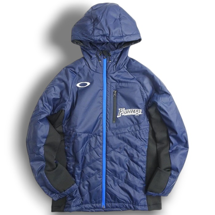 日本ハムファイターズ ジャケット Sサイズ 青/黒 日本ハムファイターズ