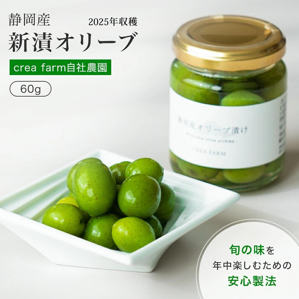 楽天市場】《2025年収穫》静岡産 オリーブ漬け 60g 国産 手摘み