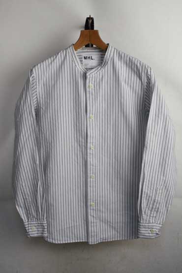 楽天市場】MHL. 長袖シャツ メンズ マーガレット ハウエル バンド