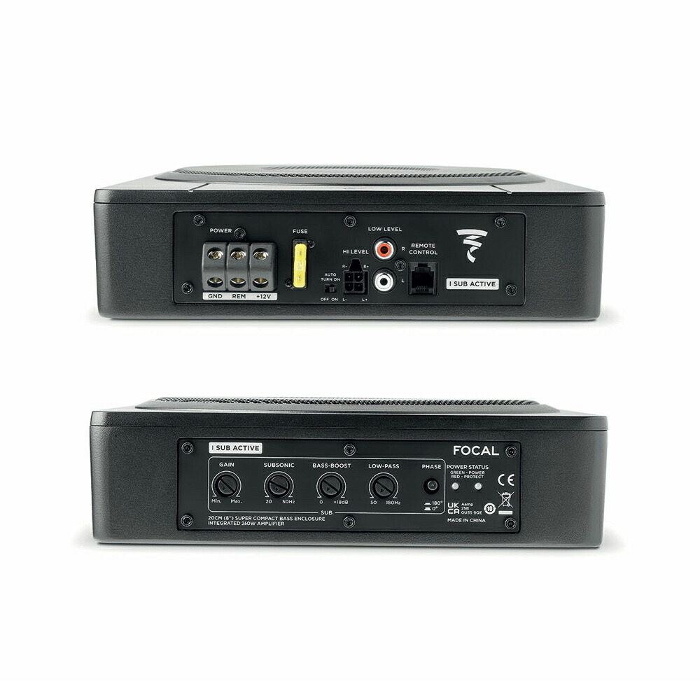 楽天市場】FOCAL iSUB ACTIVE アクティブサブウーファー 200mm 最大