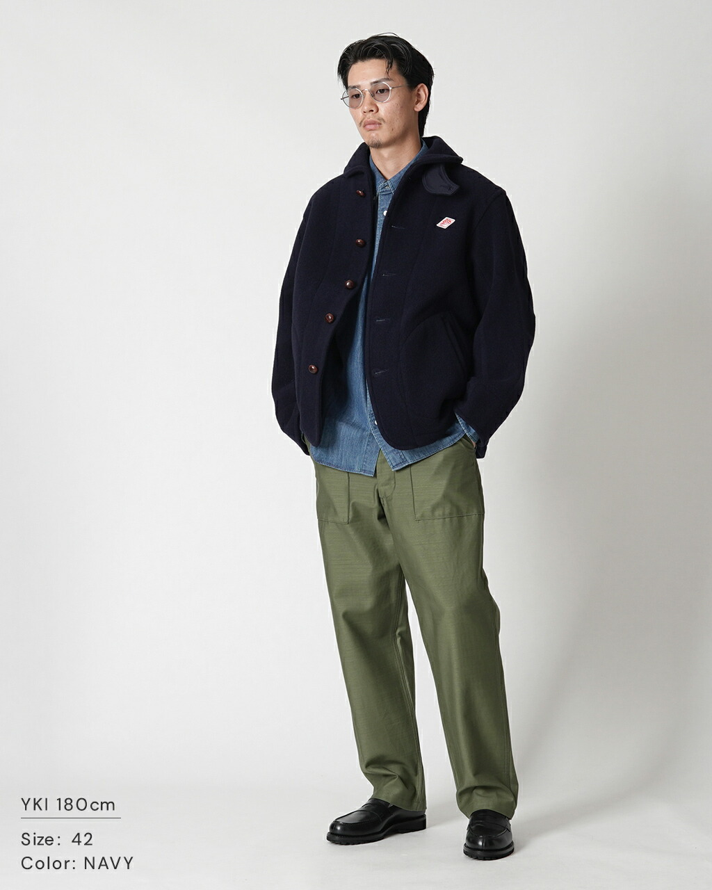 楽天市場】ダントン DANTON ライトパイル ウールモッサ ラウンドカラー