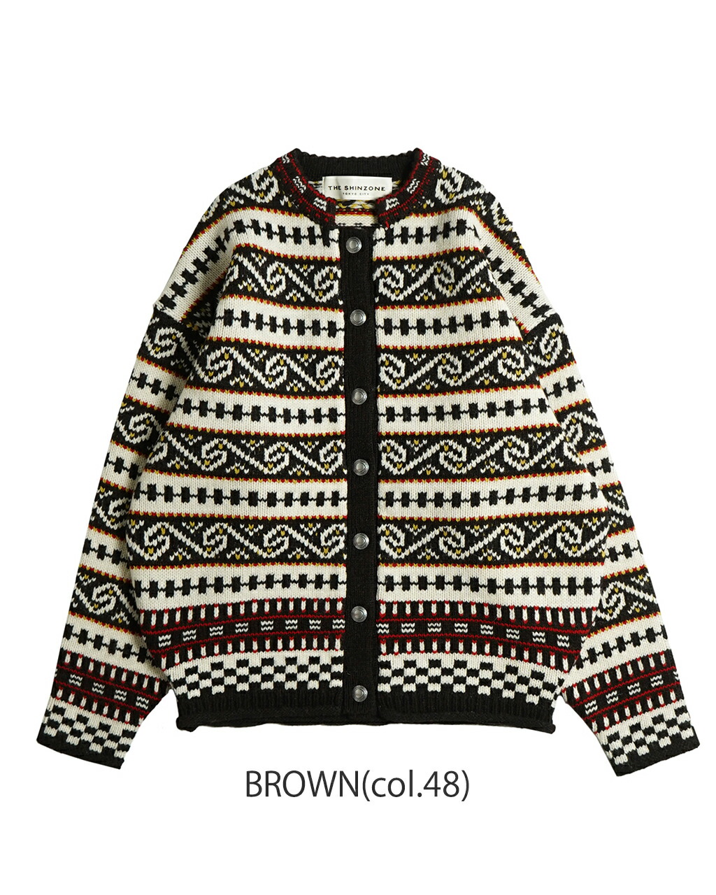 楽天市場】シンゾーン THE SHINZONE フェアアイル柄 ニット