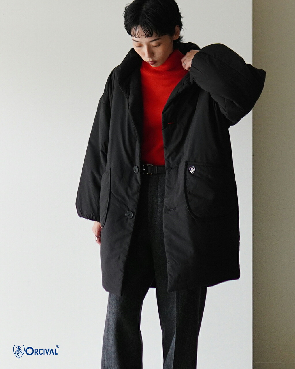 楽天市場】オーシバル オーチバル ORCIVAL スタンドカラーロング