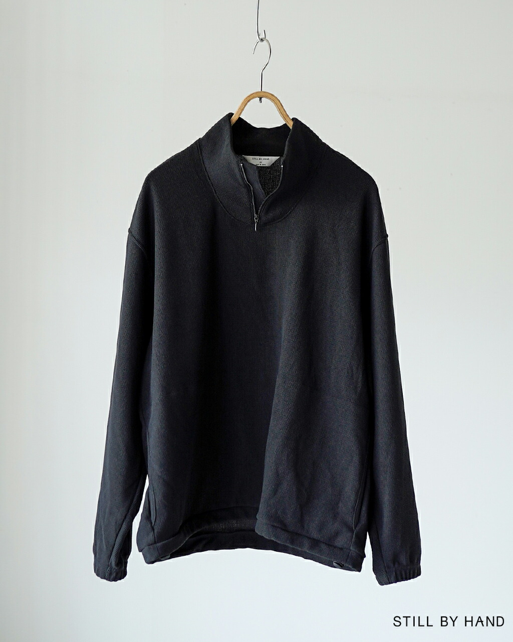 楽天市場】スティルバイハンド STILL BY HAND ハイネック ジップアップ