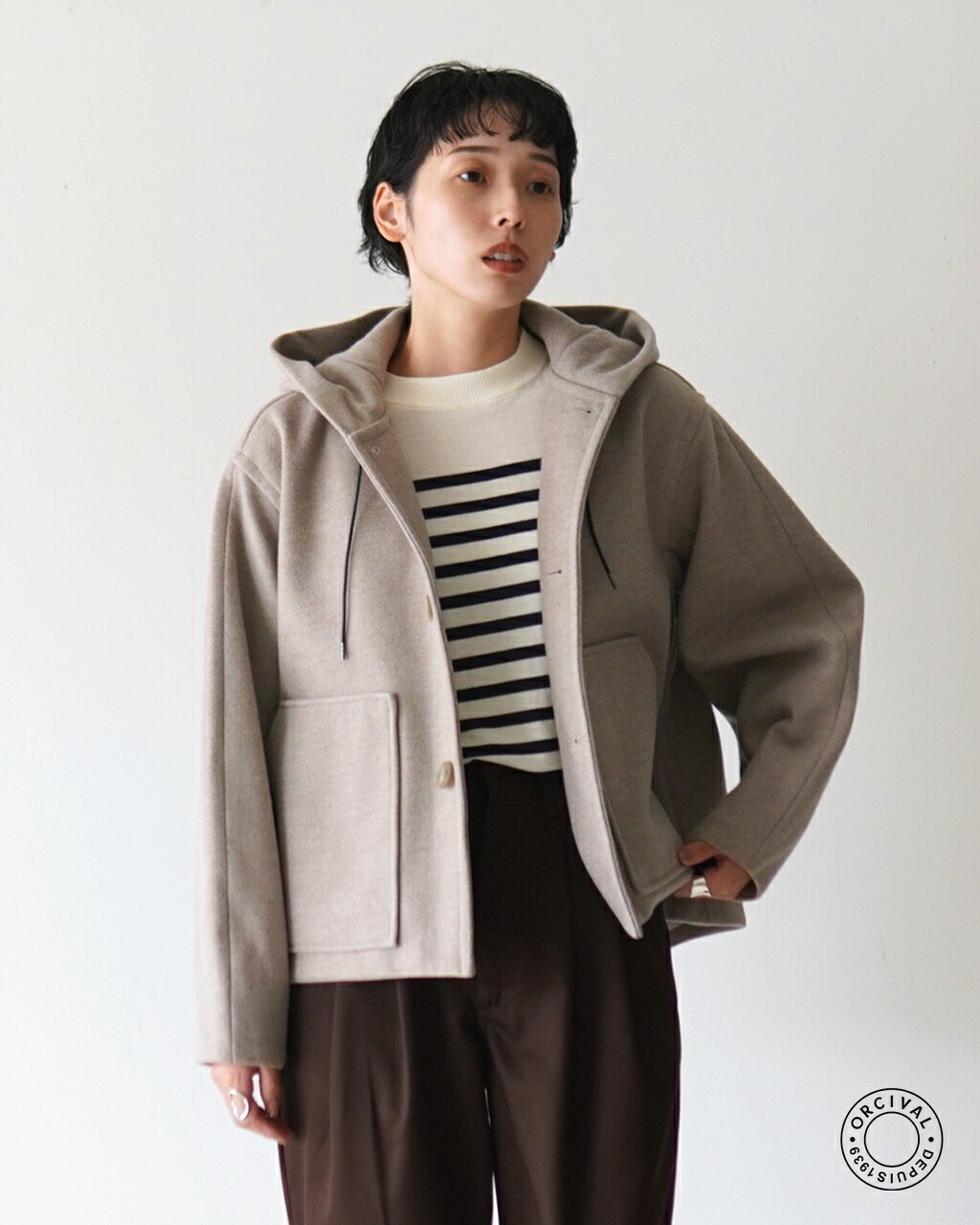 楽天市場】オーシバル オーチバル ORCIVAL フーデッドブルゾン