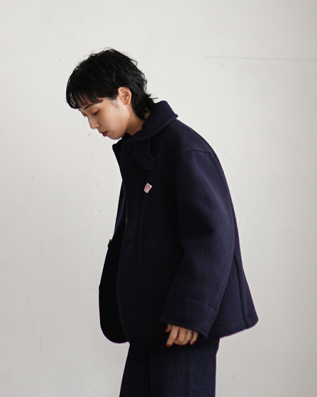 楽天市場】ダントン DANTON ウール パイル ラウンドカラー ジャケット