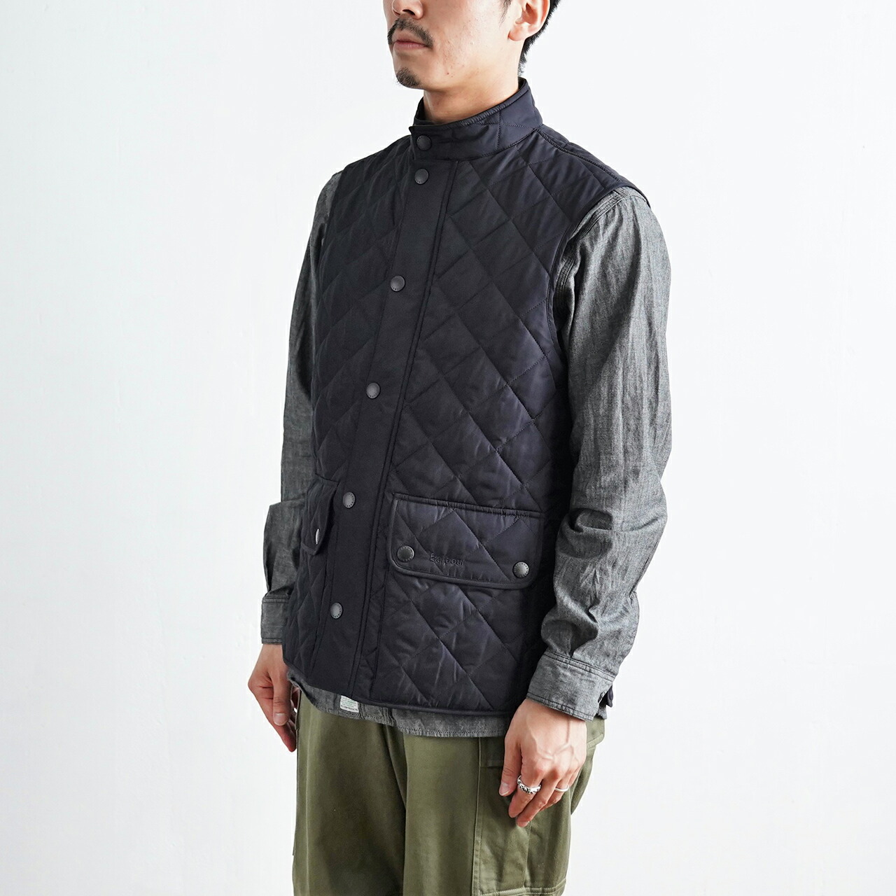 楽天市場】バブアー Barbour ローワーデイル ベスト LOWERDALE SL