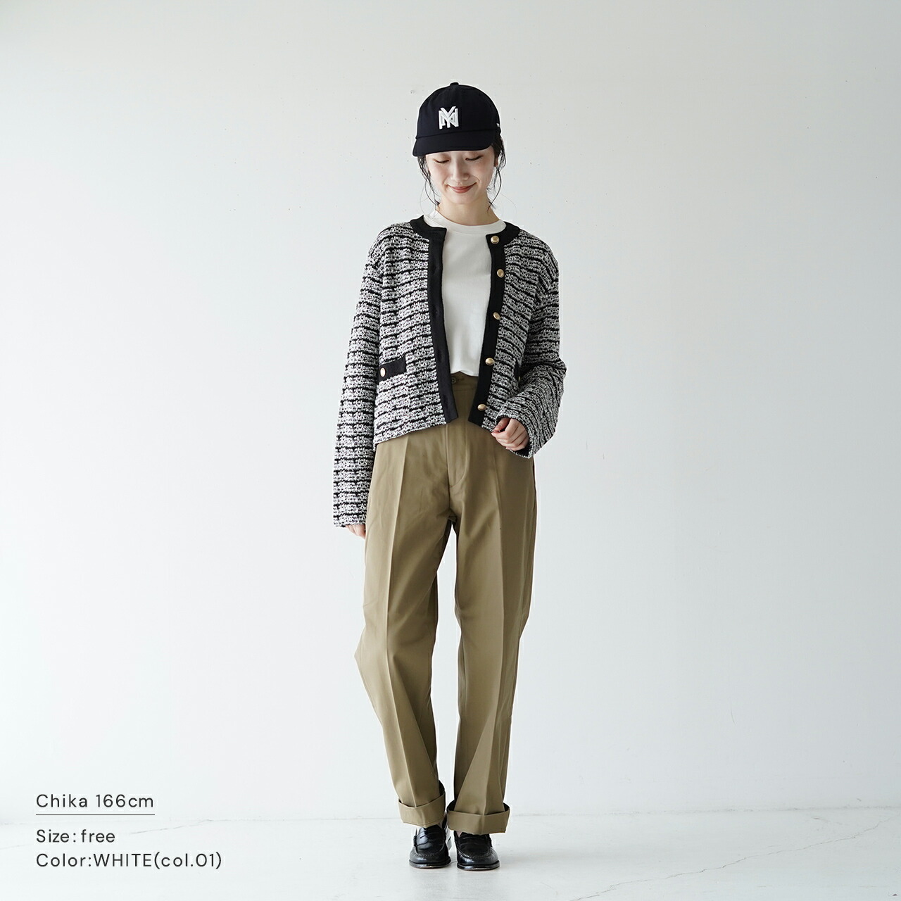 楽天市場】シンゾーン THE SHINZONE ツイード ニット カーディガン