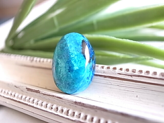 楽天市場】クリソコラ アリゾナ州産 ルース 天然石 原石 カボション