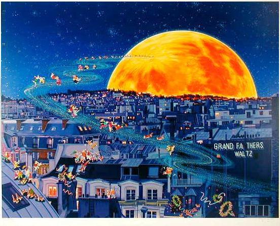 楽天市場】ヒロヤマガタ シルクスクリーン 1997 ムーンライト