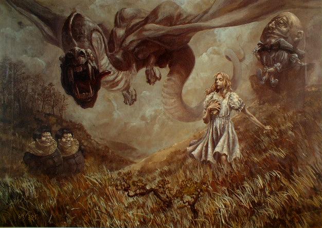 楽天市場】丹野忍 ADVENTURES IN WANDERLAND ジクレ キャンバス