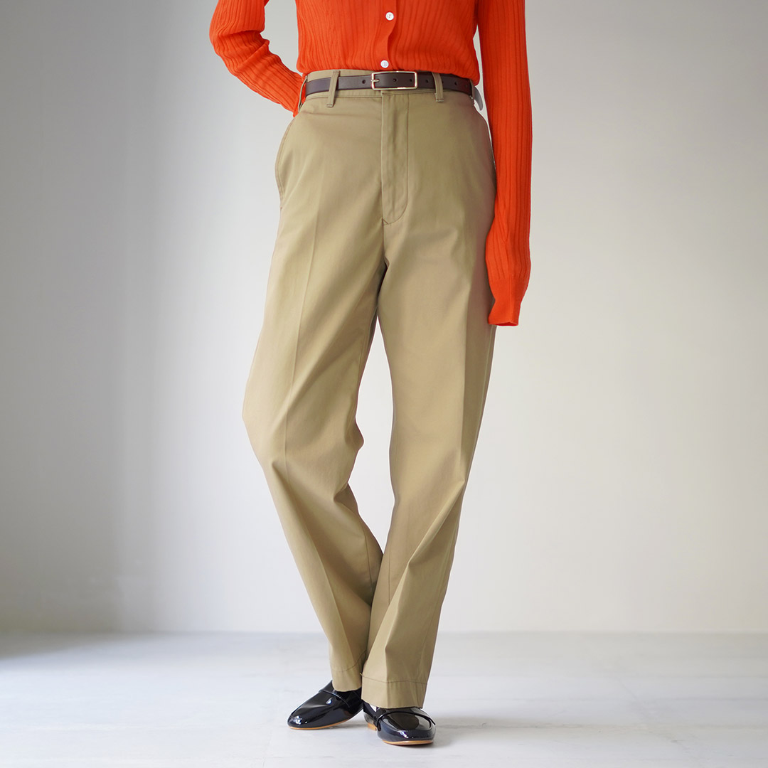 楽天市場】ハイウエスト チノパン shinzoneの通販