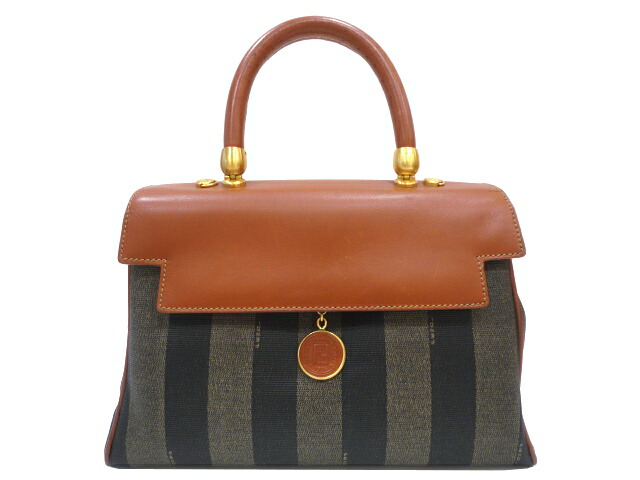 楽天市場】［PR］【美品】FENDI フェンディ ペカン ケリー型 2WAY