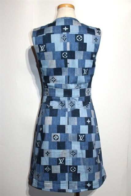楽天市場】LOUIS VUITTON ルイヴィトン ジップアップ ワンピース