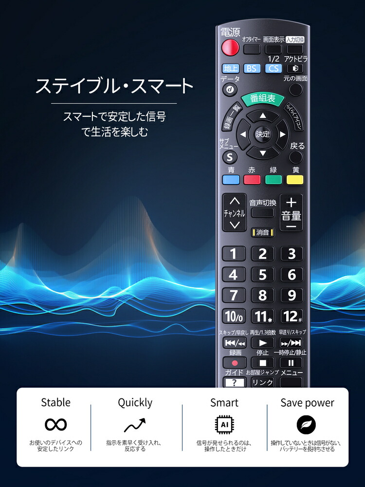 楽天市場】SHZ パナソニック リモコン N2QAYB001017 交換用 VIERA 液晶