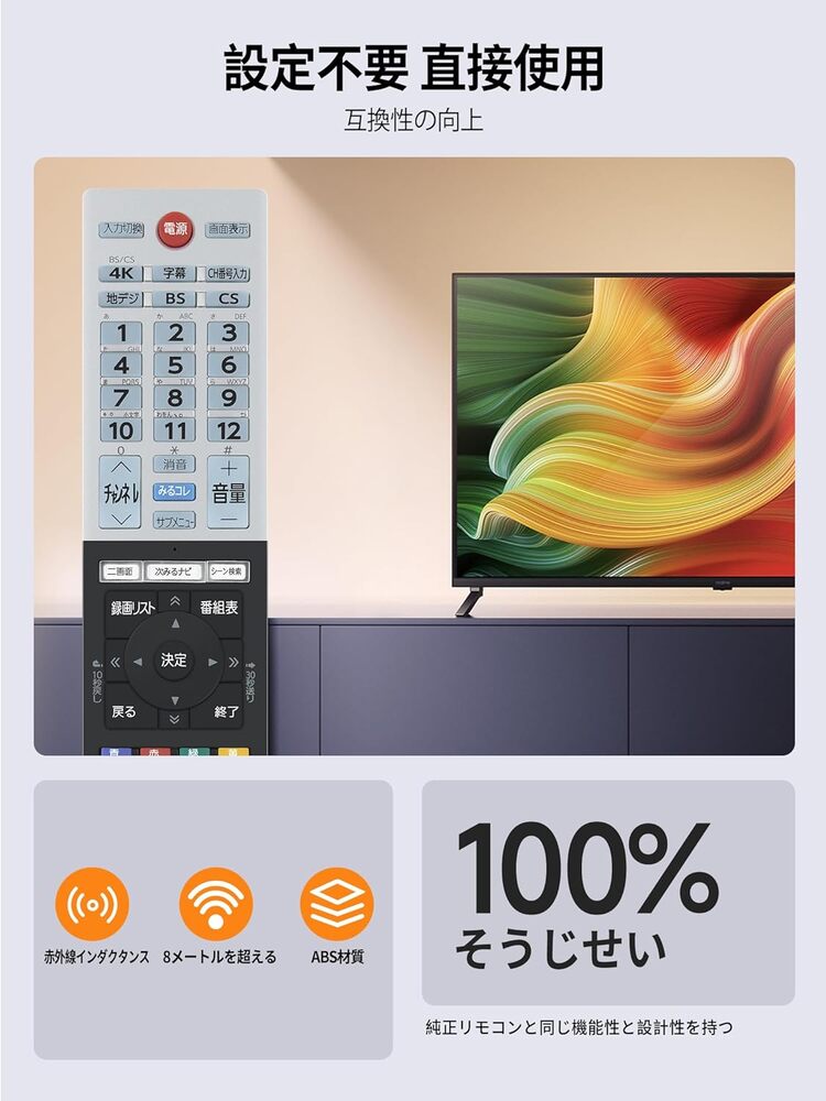 楽天市場】SHZ テレビリモコン CT-90489 for TOSHIBA 東芝 リモコン ct