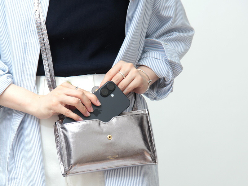 楽天市場】【10％クーポン】ヴィオラドーロ スマホポシェット 横型