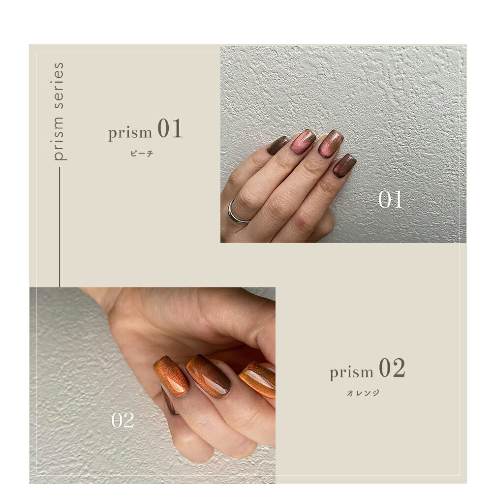 楽天市場】ネイルタウンジェル プリズムシリーズ 全9色 約3g入り