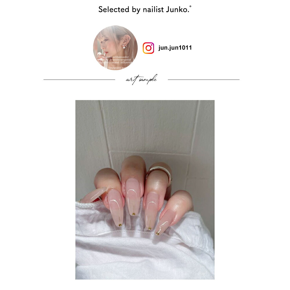 楽天市場】ネイルパーツ Junkoコラボ商品 デザインコインスタッズ 全4