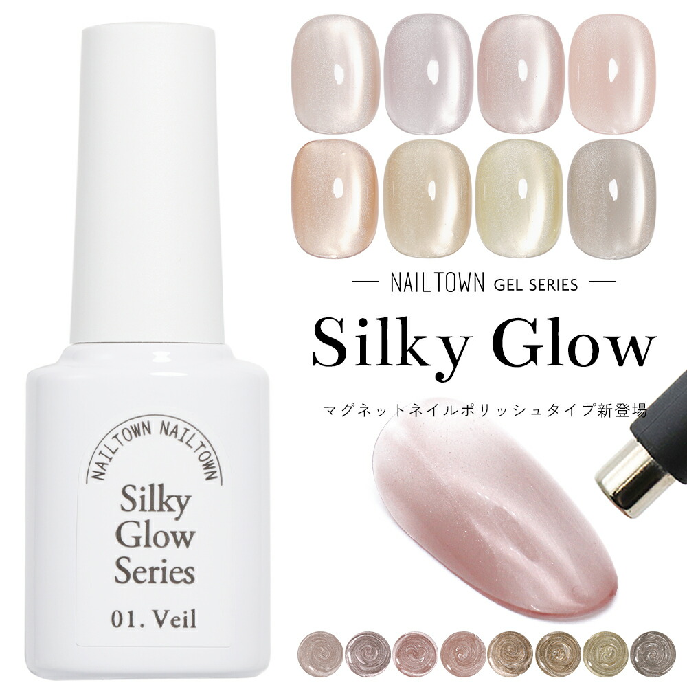 楽天市場】マグネットネイル 超微粒 ネイルタウンジェル ポリッシュ