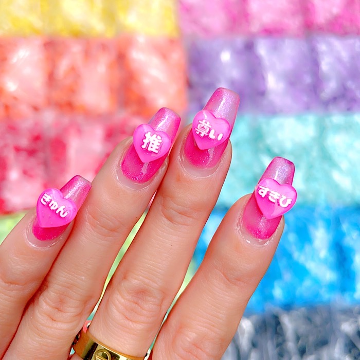 楽天市場】【F103】ネイルサイズ【推】decopanicでしか買えないネイル