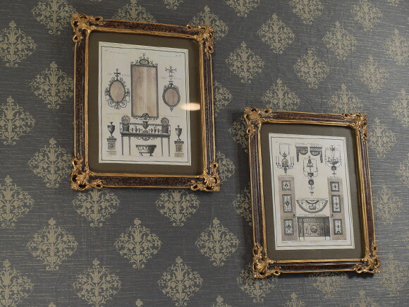 楽天市場】アンティーク ファーニチャー アートフレーム 絵 壁掛け 壁