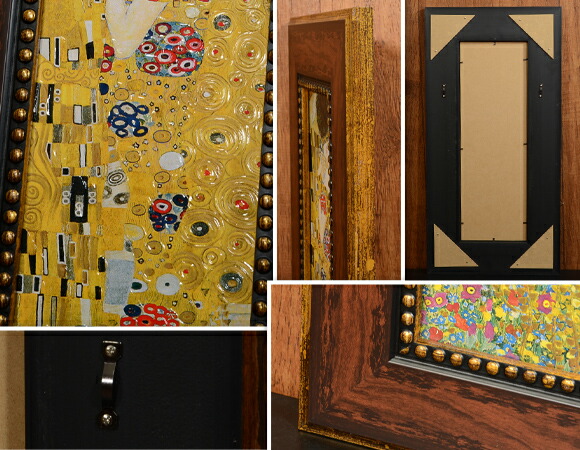 楽天市場】クリムト 接吻 ザ・キス アートフレーム 魅惑の名画を楽しむ