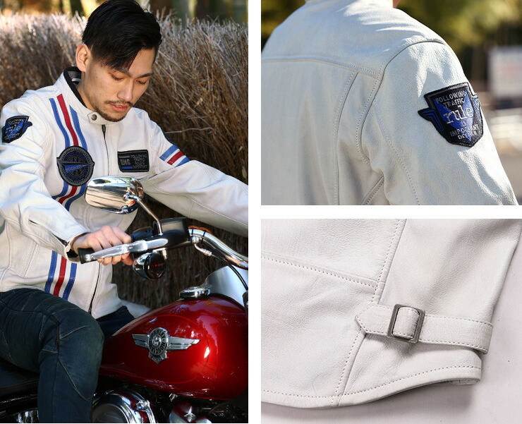 楽天市場】デグナー DEGNER レザートリコロールジャケット 21SJ-2