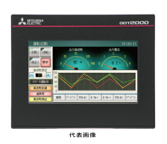 楽天市場】三菱電機 GT2104-RTBD 表示器GOT 4.3型Wide 480×272 : 電材