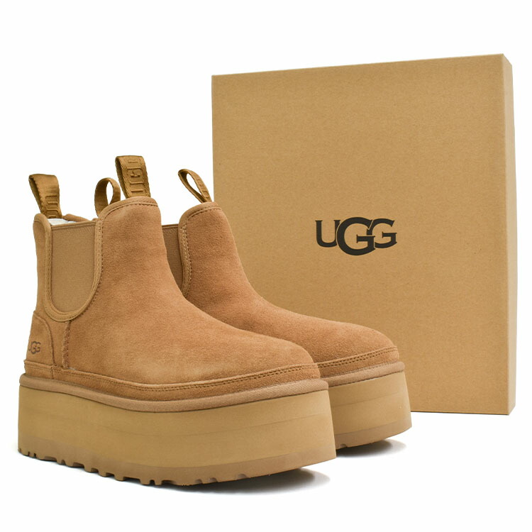 楽天市場】UGG アグ ニューメル プラットフォーム チェルシー
