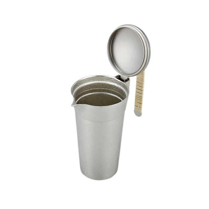 楽天市場】【ポイント10倍！】能作 錫100％ 蓋付きちろり Lサイズ