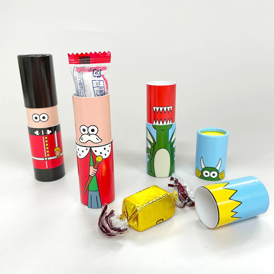 楽天市場】おもしろ 筒形 ポチ袋 ギフトボックス POCHI-PON 3個入り