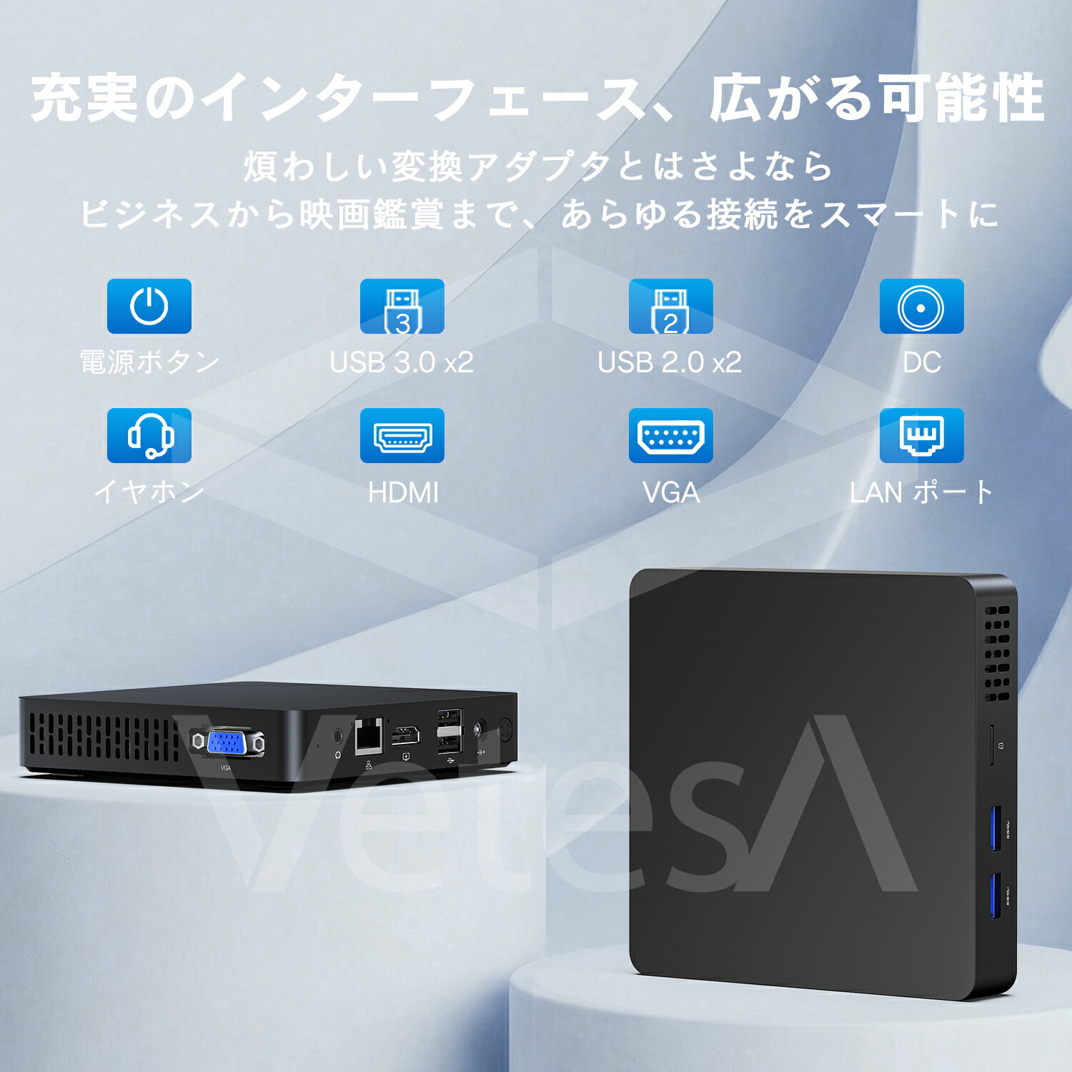 楽天市場】ミニPC Windows11 Pro 小型 デスクトップパソコン 第14世代