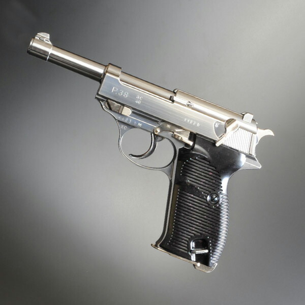 楽天市場】マルゼン ガスガン ワルサー P38 シルバー ac40.s MARUZEN