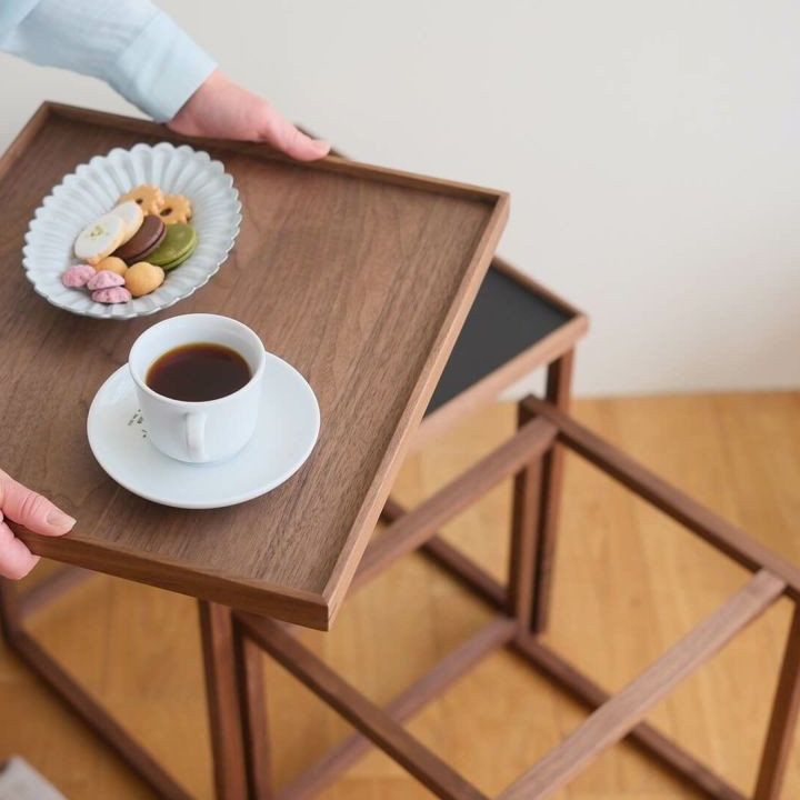 楽天市場】DENTO 伝統工芸 FAVORMADETray Nest Table / 外せる天板