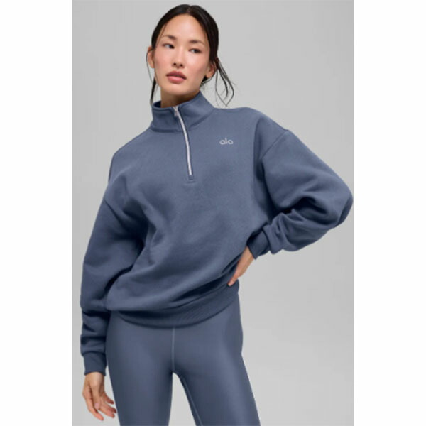 楽天市場】☆ ALO Yoga ☆ アコレード 1/4 ジップ プルオーバー